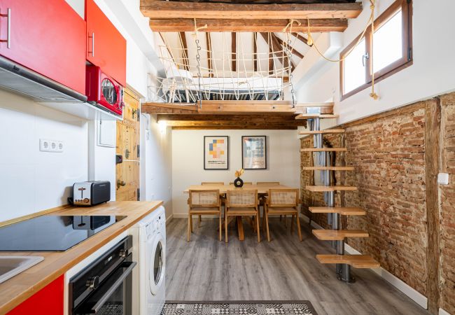 Apartamento en Madrid - atico en malasaña de alquiler temporal Apartamento en Madrid - atico en malasaña de alquiler temporal