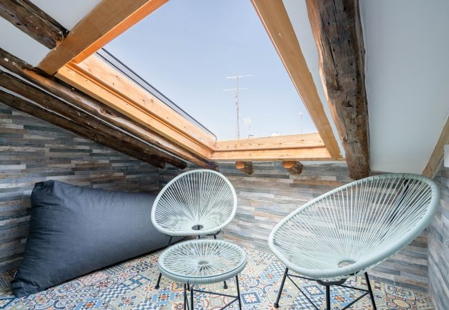 Apartamento en Madrid - atico en malasaña de alquiler temporal Apartamento en Madrid - atico en malasaña de alquiler temporal