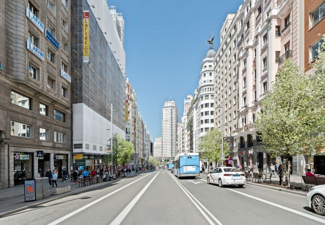 Apartamento en Madrid - apartamento en plena gran via con vistas de alquiler temporal Apartamento en Madrid - apartamento en plena gran via con vistas de alquiler temporal