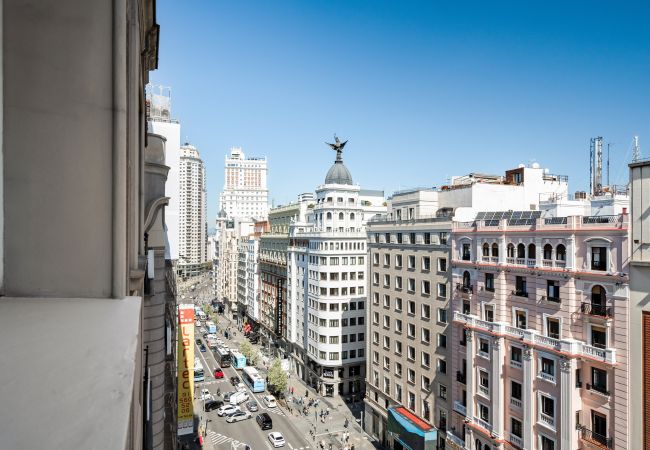 Apartamento en Madrid - apartamento en plena gran via con vistas de alquiler temporal Apartamento en Madrid - apartamento en plena gran via con vistas de alquiler temporal