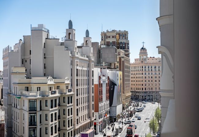 Apartamento en Madrid - apartamento en plena gran via con vistas de alquiler temporal Apartamento en Madrid - apartamento en plena gran via con vistas de alquiler temporal