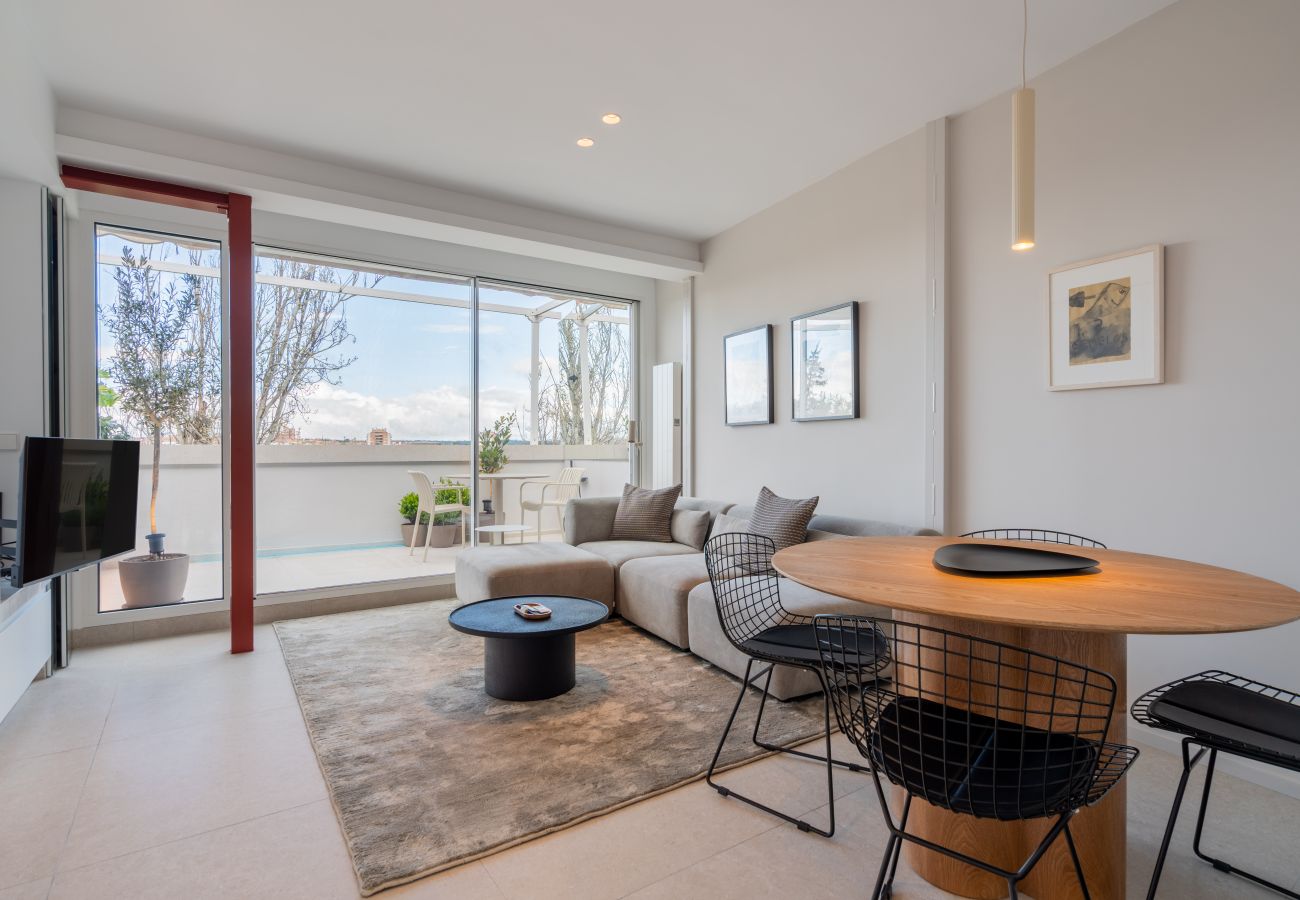 Apartamento en Madrid - atico con terraza en el centro de alquiler temporal