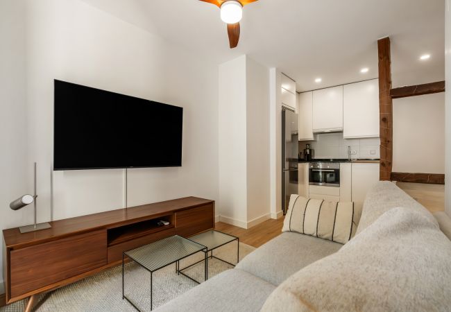 Apartamento en Madrid - apartamento exterior en plaza cascorro de alquiler temporal
